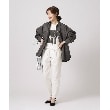 シューラルー(SHOO・LA・RUE)の【SS-3L/洗える/美脚シルエット】ボトム選びが難しい方の救世主 デニムイージーテーパードパンツ28