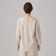 シューラルー(SHOO・LA・RUE)の【通勤/デイリー/セットアップ可】カットジョーゼット　お袖タック トップス23