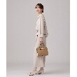 シューラルー(SHOO・LA・RUE)の【通勤/デイリー/セットアップ可】カットジョーゼット　お袖タック トップス10
