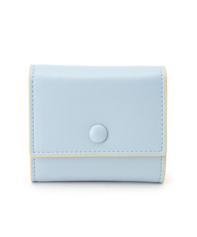 ＜WORLD＞ SHOO・LA・RUE(シューラルー) 小さなバッグにも収まるコンパクトなサイズ感！三つ折り財布画像