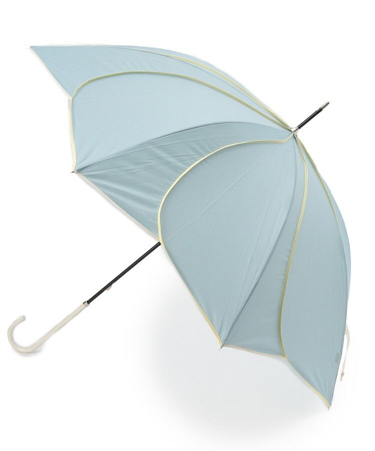 ＜WORLD＞ SHOO・LA・RUE(シューラルー) 【because/雨傘】アソートバイカラーパイピング 長傘