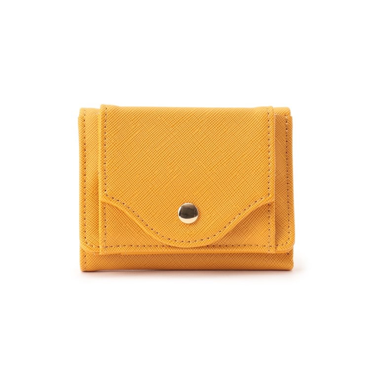 シューラルー(SHOO・LA・RUE)の【カードポケット充実】ラウンドフラップ三つ折りウォレット 財布
