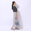 シューラルー(SHOO・LA・RUE)の【Lee別注】スクエアショルダーバッグ18