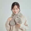 シューラルー(SHOO・LA・RUE)の【リバーシブル】カジュアルにもフェミニンにも ボア×ファーティペット6