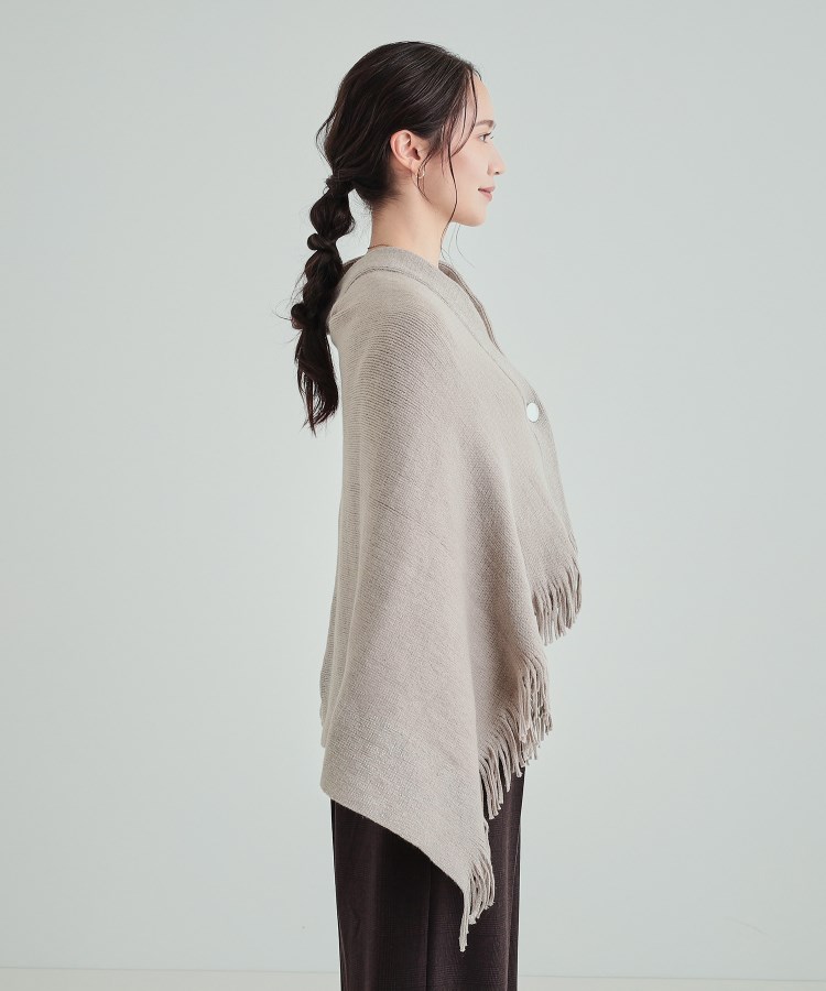 シューラルー(SHOO・LA・RUE)の【2WAY】大人のきらめき ラメライン ラッセルケープ23