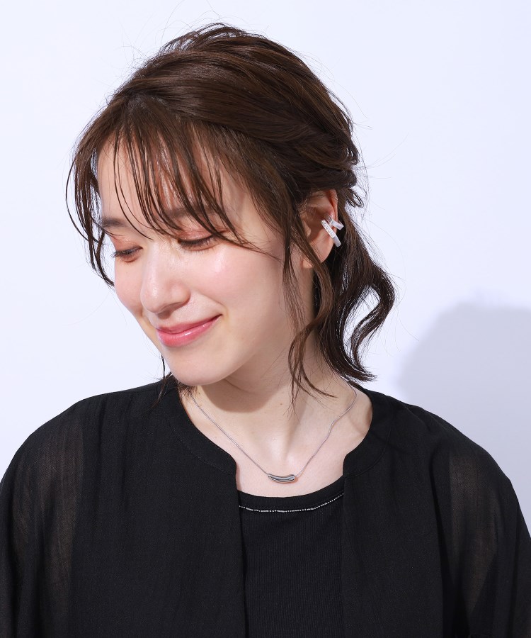 シューラルー(SHOO・LA・RUE)の【ステンレス】ワンポイントネックレス5