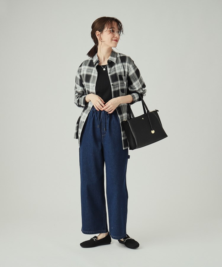 シューラルー(SHOO・LA・RUE)の【軽量/2WAY】デイリーにも通勤にも ふわっと軽いトートバッグ15