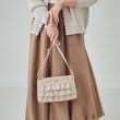シューラルー(SHOO・LA・RUE)の【軽量】大人かわいい フリルショルダーバッグ10