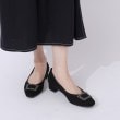 シューラルー(SHOO・LA・RUE)の【ストレッチ】大人のきらめき ビジューヒールパンプス6