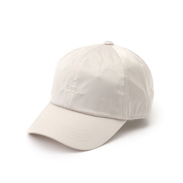 シューラルー(SHOO・LA・RUE)のロゴ刺繍入りサテンCAP キャップ