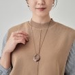 シューラルー(SHOO・LA・RUE)の塗装メタルサークルネックレス4