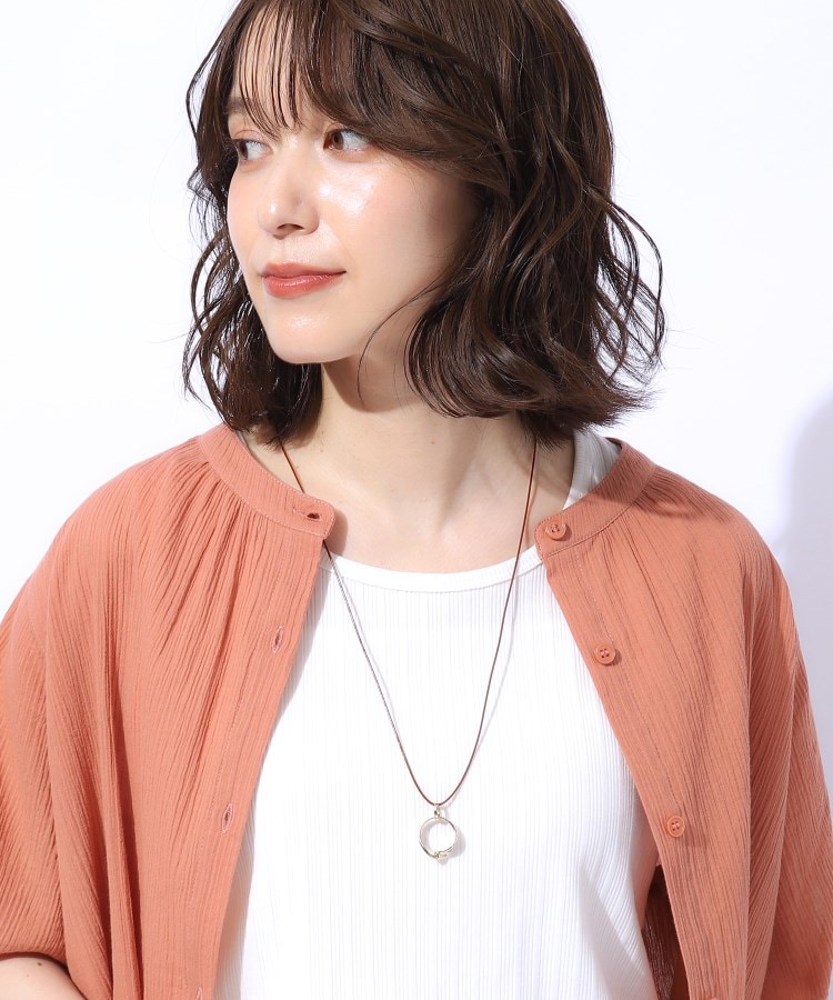 シューラルー(SHOO・LA・RUE)のツイストリング紐ネックレス5