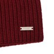 シューラルー(SHOO・LA・RUE)のプレート付リブニット帽3