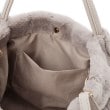 シューラルー(SHOO・LA・RUE)の【2WAY】上品カラーで取り入れやすい ふわふわ ストライプファートートバッグ11