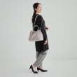 シューラルー(SHOO・LA・RUE)の【2WAY】上品カラーで取り入れやすい ふわふわ ストライプファートートバッグ14
