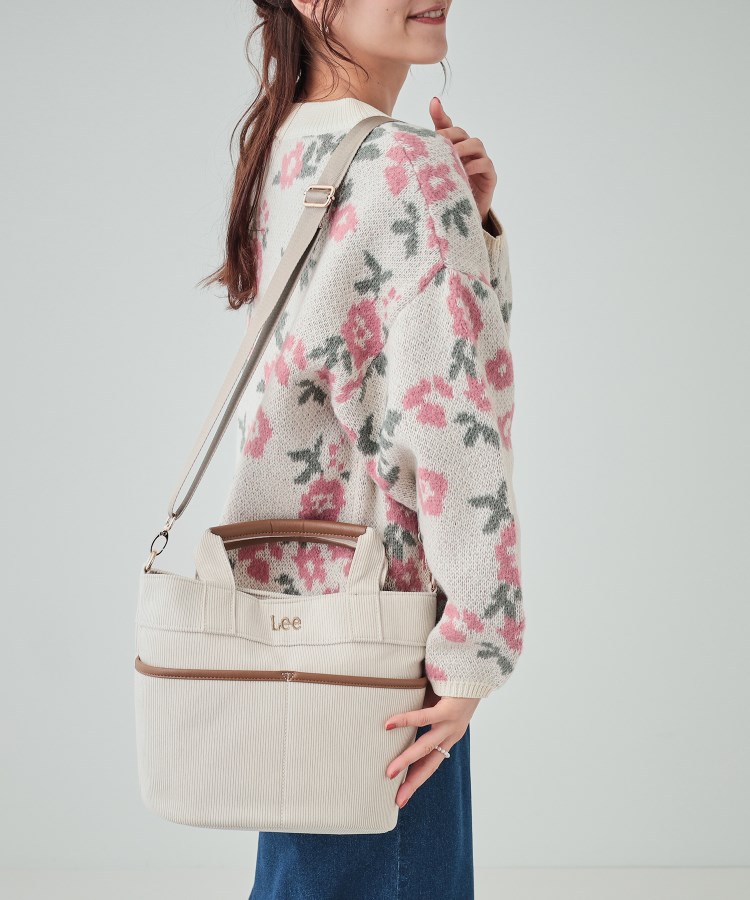 シューラルー(SHOO・LA・RUE)の【Lee別注】2WAYフロントポケットトートバッグ13