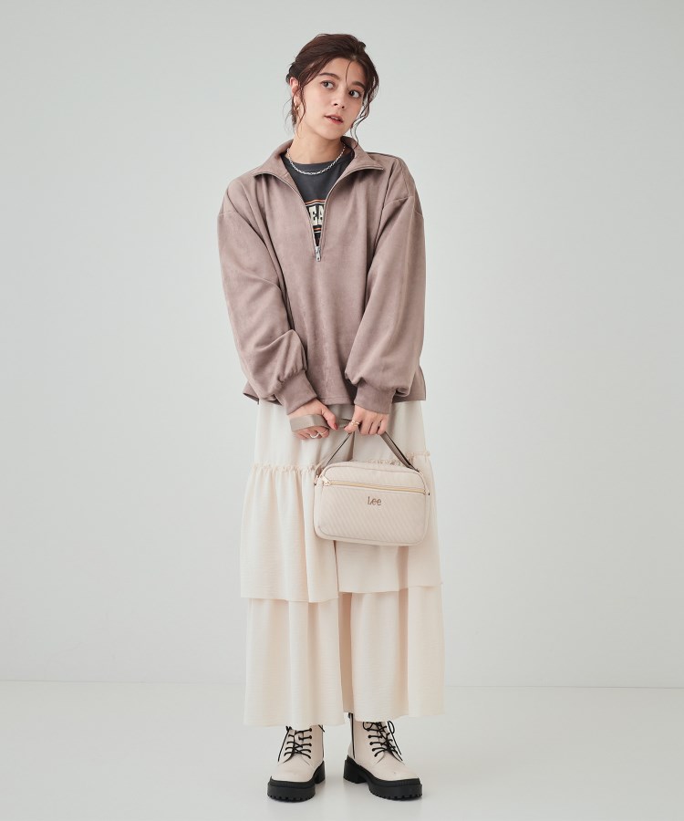 Lee別注】フロントファスナーポケットショルダーバッグ Lee別注】フロントファスナーポケットショルダーバッグ