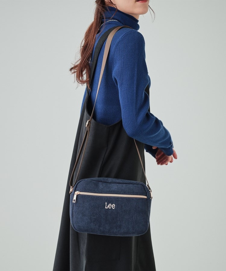 Lee別注】フロントファスナーポケットショルダーバッグ Lee別注】フロントファスナーポケットショルダーバッグ