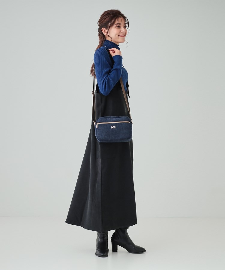Lee別注】フロントファスナーポケットショルダーバッグ Lee別注】フロントファスナーポケットショルダーバッグ