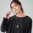 シューラルー(SHOO・LA・RUE)の三日月サークルネックレス5