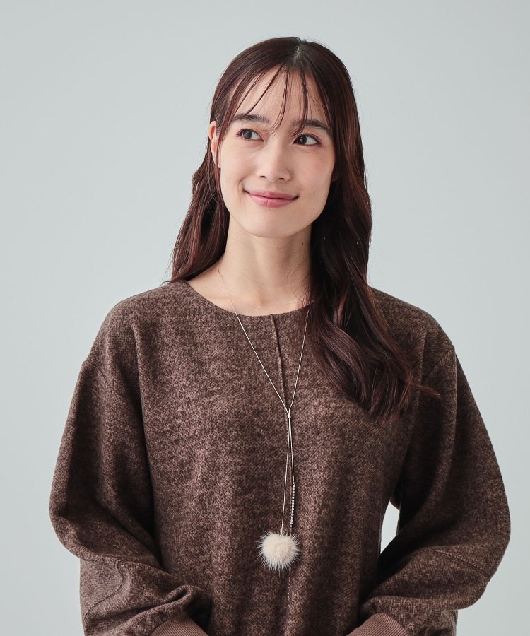 シューラルー(SHOO・LA・RUE)のミンクファーモチーフネックレス5