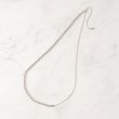 シューラルー(SHOO・LA・RUE)の【2WAY】ボールチェーンネックレス2