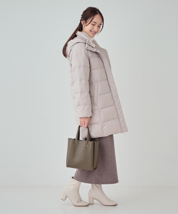 シューラルー(SHOO・LA・RUE)の【軽量】一枚革風あおりトートバッグ16