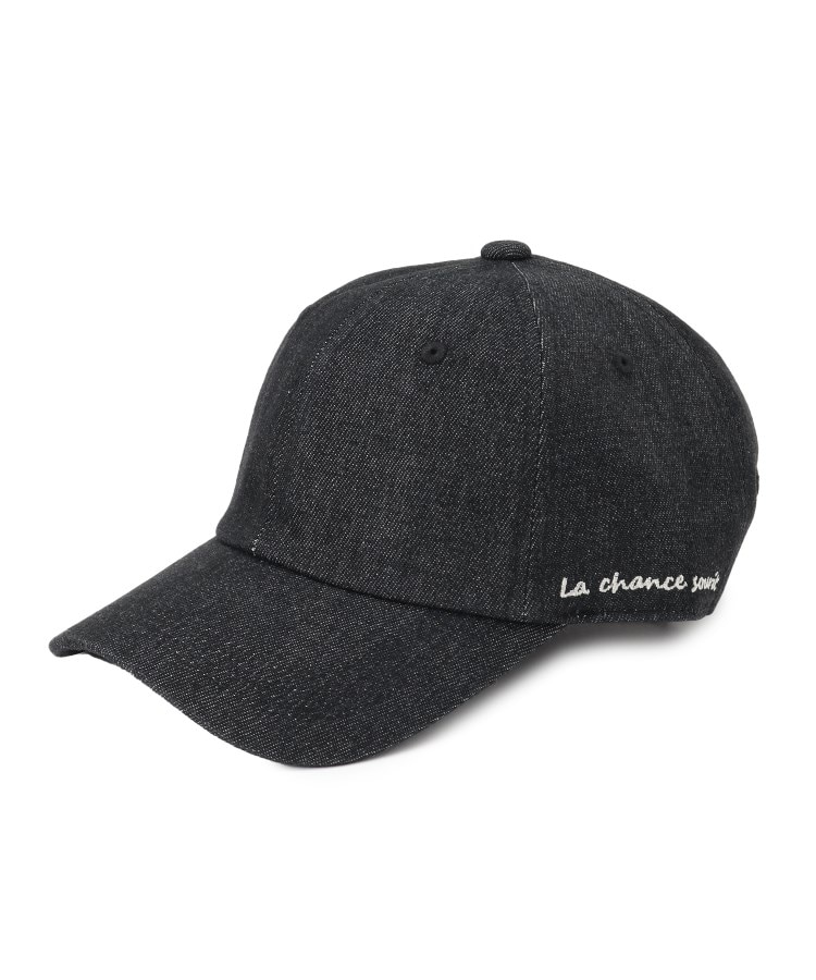 シューラルー(SHOO・LA・RUE)のアソートサイド刺繍CAP ブラック(119)