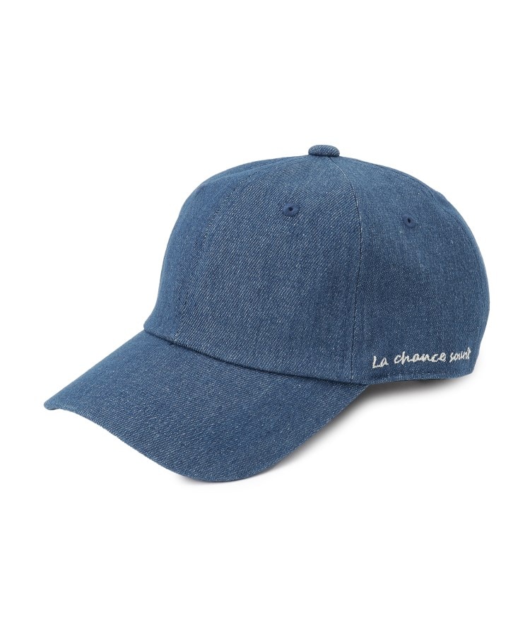 シューラルー(SHOO・LA・RUE)のアソートサイド刺繍CAP ブルー(193)