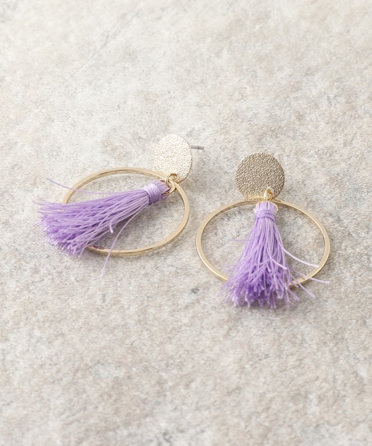 推し活】カラータッセルピアス(ピアス) | SHOO・LA・RUE 推し活】カラータッセルピアス(ピアス) | SHOO・LA・RUE