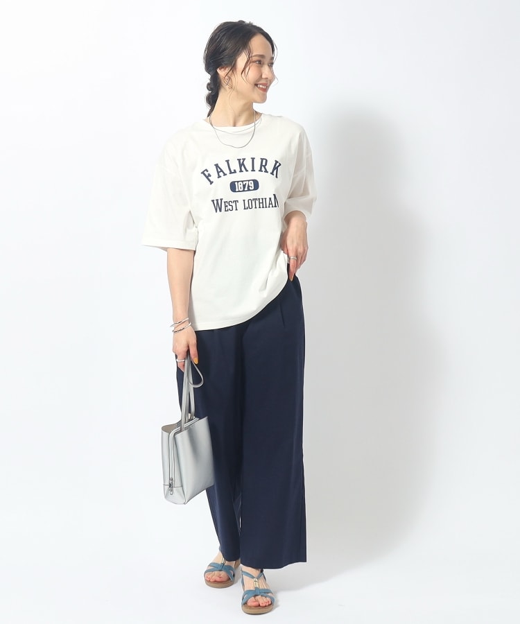 シューラルー(SHOO・LA・RUE)の【ふかふか中敷き】片手で履ける Yストラップサンダル13