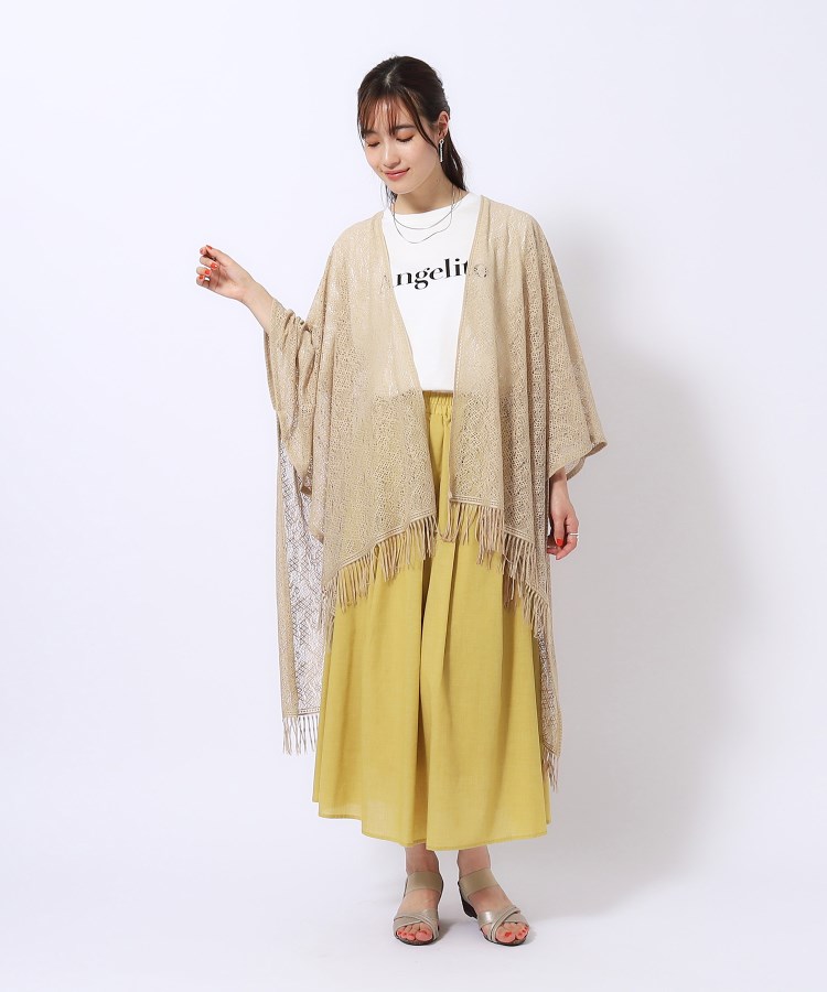 大人の透け感】総柄レースポンチョ(ポンチョ) | SHOO・LA・RUE 大人の透け感】総柄レースポンチョ(ポンチョ) | SHOO・LA・RUE