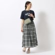 シューラルー(SHOO・LA・RUE)の【撥水】クルミボタンスクエアショルダー18