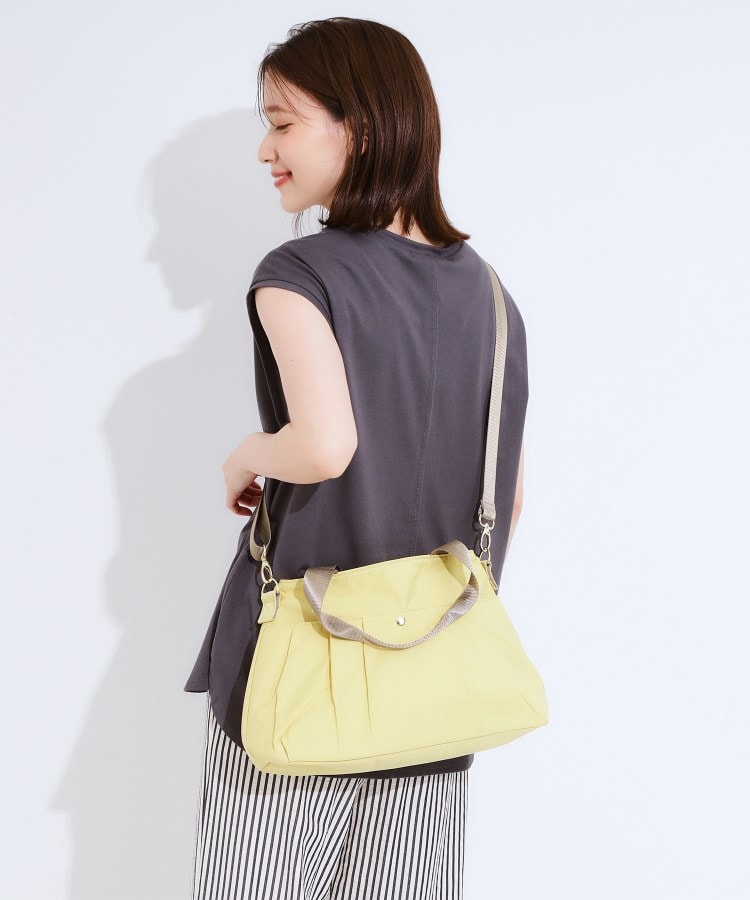 シューラルー(SHOO・LA・RUE)の【撥水】ポケットタック2WAYトートバッグ6