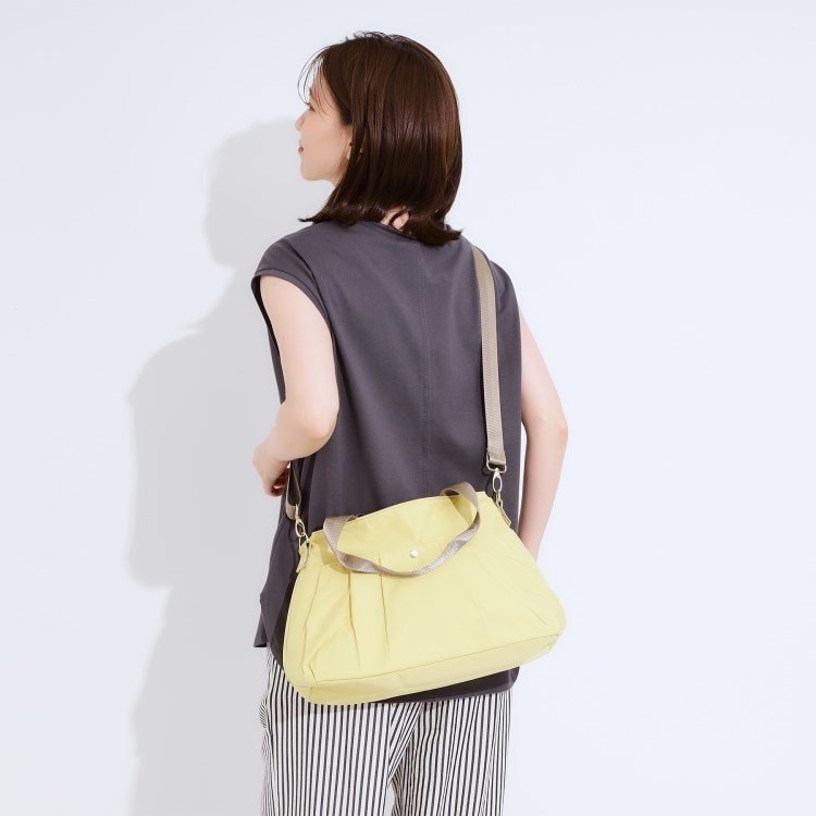 シューラルー(SHOO・LA・RUE)の【撥水】ポケットタック2WAYトートバッグ トートバッグ