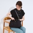 シューラルー(SHOO・LA・RUE)の【撥水】ポケットタック2WAYトートバッグ ブラック(019)