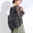 シューラルー(SHOO・LA・RUE)の【撥水】Wポケットリュック3