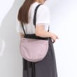 シューラルー(SHOO・LA・RUE)の【撥水】フロントポケットハーフムーンショルダーバッグ11