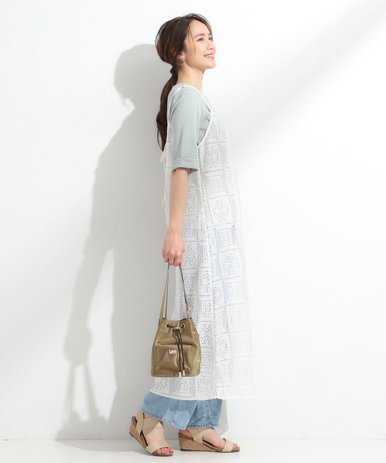 シューラルー(SHOO・LA・RUE)の【Lee別注／撥水】巾着ショルダーバッグ14