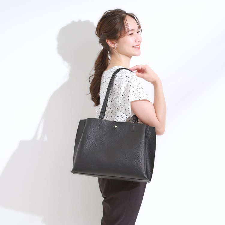 シューラルー(SHOO・LA・RUE)の【軽量】ふわっと軽いトートバッグ【A4】 トートバッグ