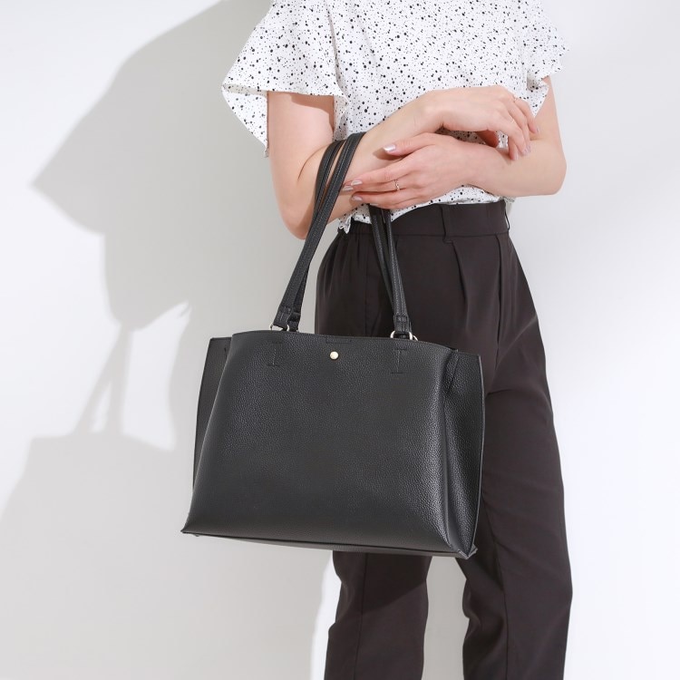 シューラルー(SHOO・LA・RUE)の【軽量】ふわっと軽いトートバッグ【A4】 トートバッグ