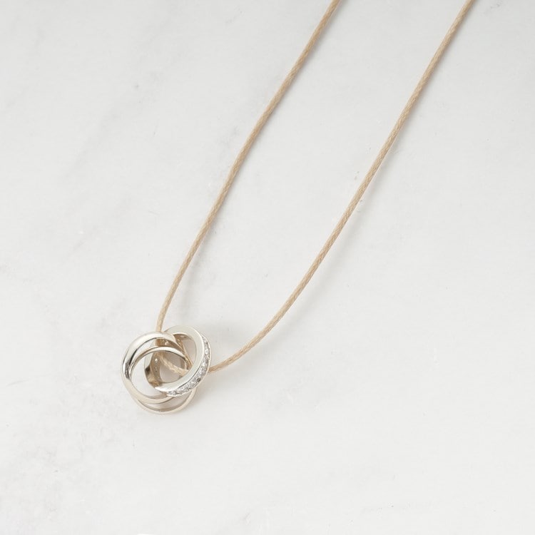 シューラルー(SHOO・LA・RUE)の【マルチWAY】キラキラリングネックレス ネックレス