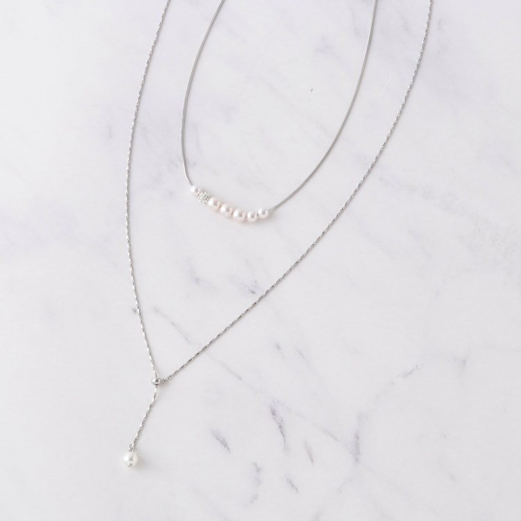 シューラルー(SHOO・LA・RUE)の【セレモニー】3WAYネックレス ネックレス