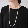 シューラルー(SHOO・LA・RUE)の【セレモニー】2連ダイヤレーンロングネックレス4