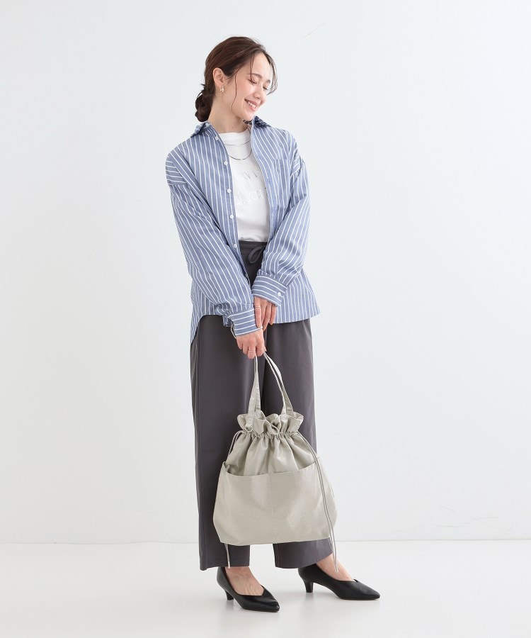 シャイニー巾着トートバッグ(トートバッグ) | SHOO・LA・RUE シャイニー巾着トートバッグ(トートバッグ) | SHOO・LA・RUE