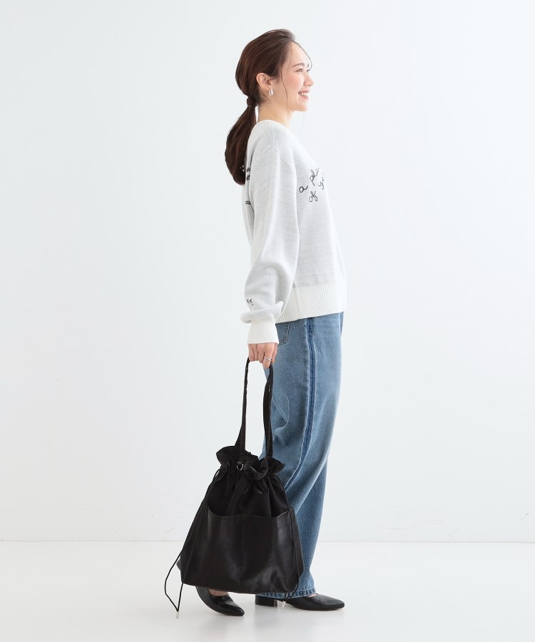 シャイニー巾着トートバッグ(トートバッグ) | SHOO・LA・RUE シャイニー巾着トートバッグ(トートバッグ) | SHOO・LA・RUE