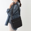シューラルー(SHOO・LA・RUE)の【撥水】10ポケットスクエアショルダーバッグ ブラック(019)