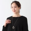 シューラルー(SHOO・LA・RUE)の【カスタム】キラキラ月の輪ネックレス6
