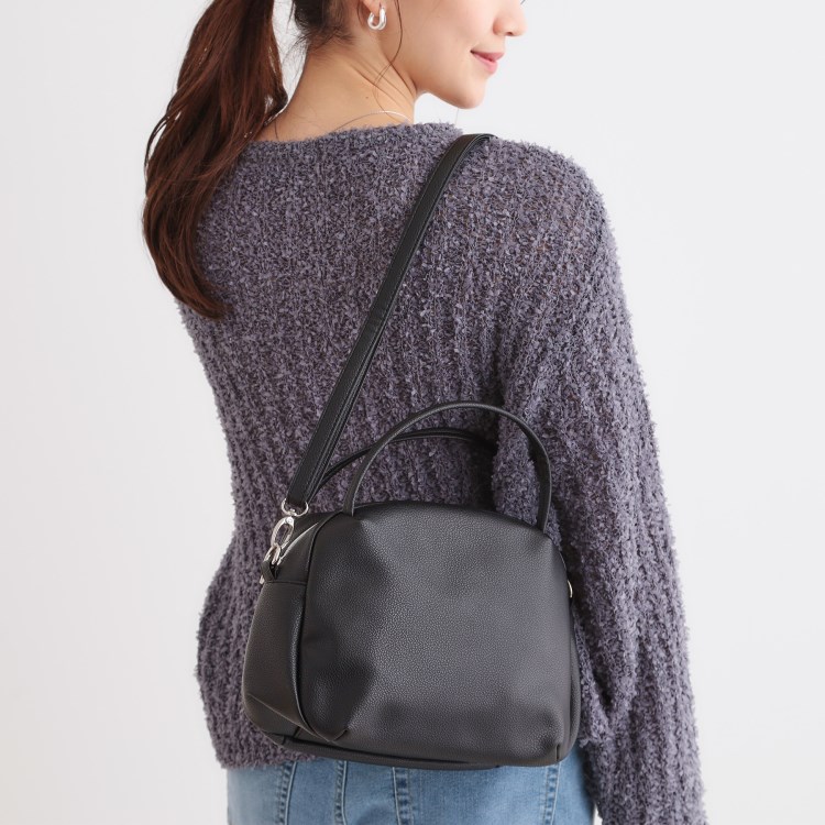 シューラルー(SHOO・LA・RUE)の2WAYボックスショルダーバッグ ショルダーバッグ