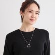 シューラルー(SHOO・LA・RUE)のウェーブダブルネックレス5